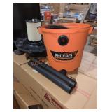 Ridgid 12 gallon wet/dry vac, 5.0 peak HP
