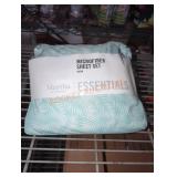 Martha Stewart microfiber sheet set Queen