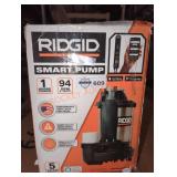Ridgid 1 HP Smart Dual Suction Sump Pump