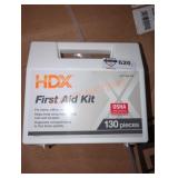 HDX 130-piece First Aid Kit