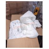 Pillow top full/ queen size white