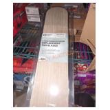 52" natural oak/white reversible fan blade 5 pk