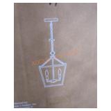 Jonathan Y 12" Pagoda Hanging Light