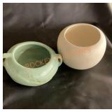 Vintage pottery bowl set