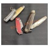 Pocket knife lot