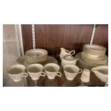 Vintage MCM. Homer Laughlin Celeste dish set