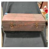 Vintage toolbox with contents