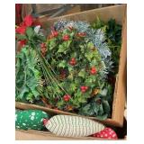 Vintage Christmas box lot