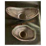 Vintage mid century, danish, purple decorative