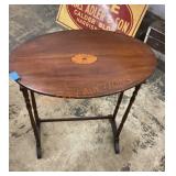 Antique inlay, side table