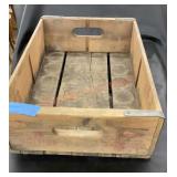 Vintage Pepsi cola crate
