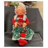Anna Lee, Mrs. Claus, knitting doll