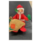 Annalee Santa with bag doll