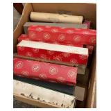 Box lot vintage player piano scrolls gospel