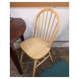 Wooden dining chair set
