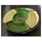 Vintagemcm lazy Susan appetizer tray