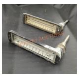 Vintage Taylor bionic boiler thermometers