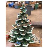 Vintage ceramic Christmas tree