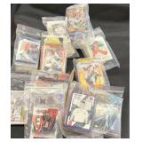 Football and baseball trading card lot