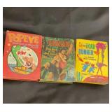 Vintage a big little book(Popeye , Tarzan , the