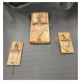 Vintage Victor mouse traps