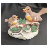 Bird ceramic decor piece