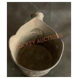 Antique Chinese bronze silk iron