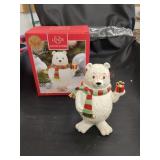 Lenox holiday bobble polar bear