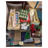 Vintage Christmas decor lot
