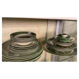 Vintage, colonial homes by  royal dish set