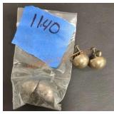 Vintage Earrings marked Sterling silver