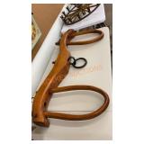Antique 53 inch wide wooden ox yoke