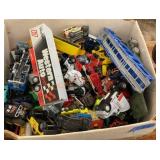 Box lot matchbox and hot wheels cars