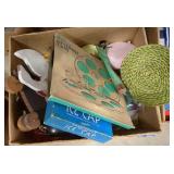 Miscellaneous primitive decor box lot