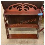 Vintage small wooden shelf