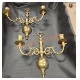Vintage brass sconces