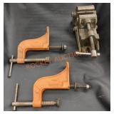 Jorgensen 3in clamps and vise