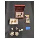 Vintage costume jewelry and German American