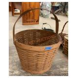 Large decorative basket no bottom