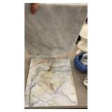 Two marble candy boards