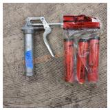 Lubromatic grease and grease gun