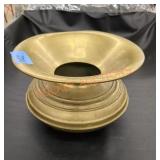 Vintage brass spitoon