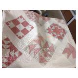 Vintage handmade quilt