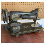 Antique electric singer, sewing machine