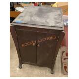 Antique record cabinet