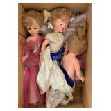 Vintage doll box lot