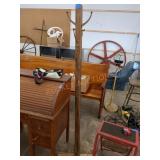 Approximately 5 ft tall coat rack