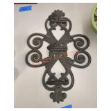 Heavy metal coat hanger