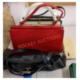 Ladies latex style vintage purses