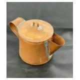 Handmade copper coffee pot